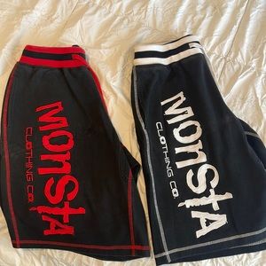 Monsta Brand Mens gym shorts